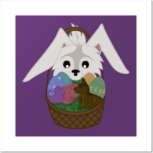 PupBunny's Easter Posters and Art